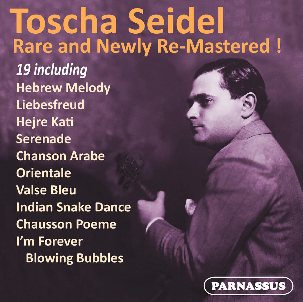 Toscha Seidel - Toscha Seidel Rare & Re-Mastered Music CD