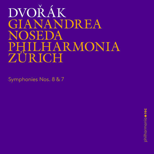 Dvorak / Philharmonia Zurich - Symphonies Nos. 8 & 7 - Music CD