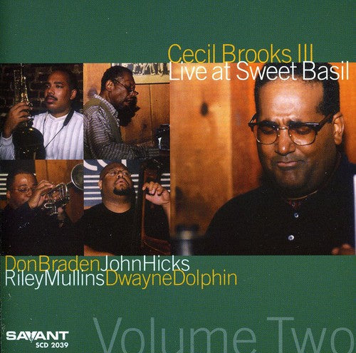 Brooks Iii,cecil - Live At Sweet Basil 2 - Music CD