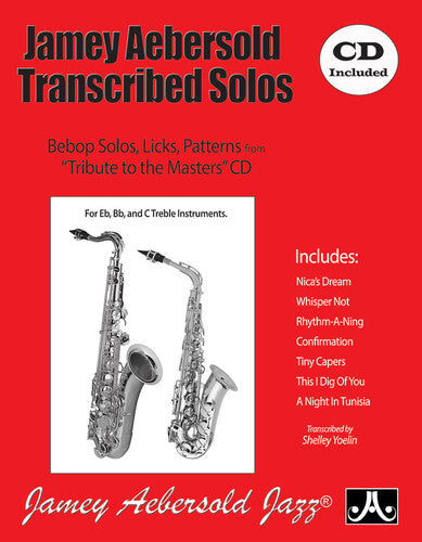 Aebersold,jamey - Jamey Aebersold Transcribed Solos - Music CD