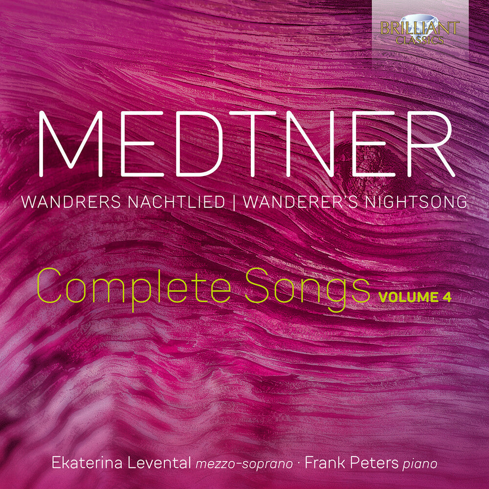 Medtner / Levental / Peters - Wandrers Nachtlied Music CD