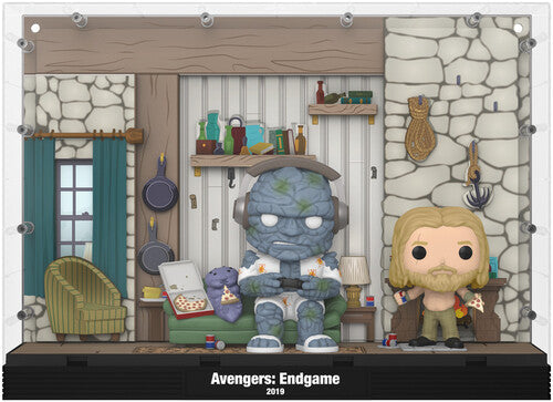 Funko Pop! Moments Deluxe: - Endgame - Thor's House - Collectibles