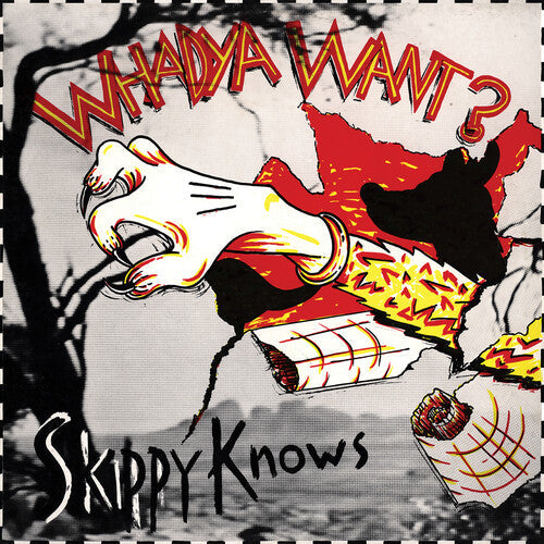 Whadya Want - Skippy Knows - White In Red - Vinyl Record