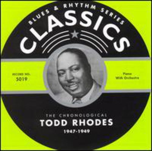 Rhodes,todd - 1947-1949 - Music CD