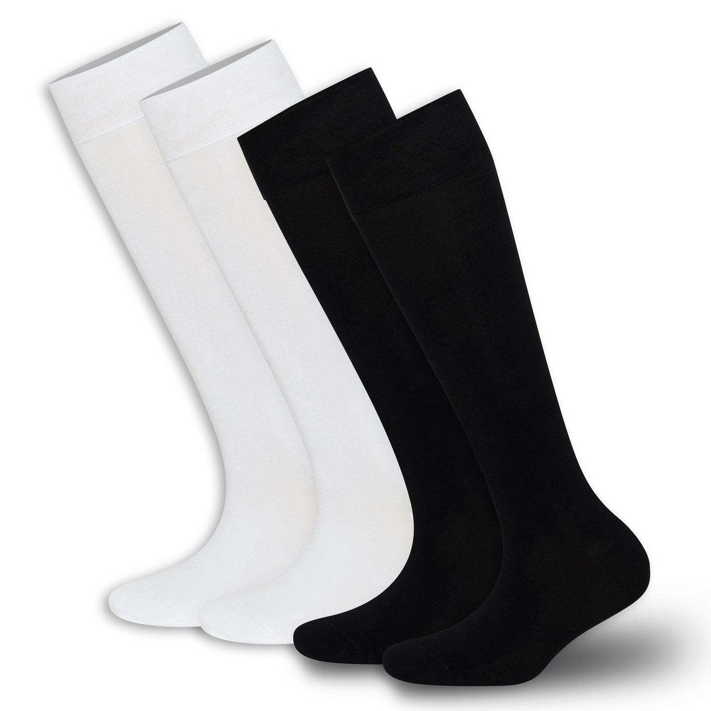Women’s Bamboo Knee-High Socks 4-Pack