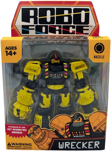 The Nacelle Company - Robo Force Wave 1 - Wrecker Action Figure - Collectibles