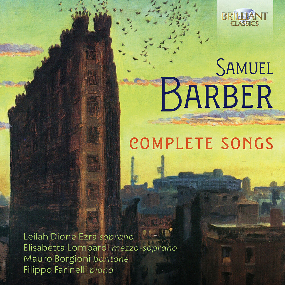 Barber / Ezra / Lombardi - Complete Songs Music CD