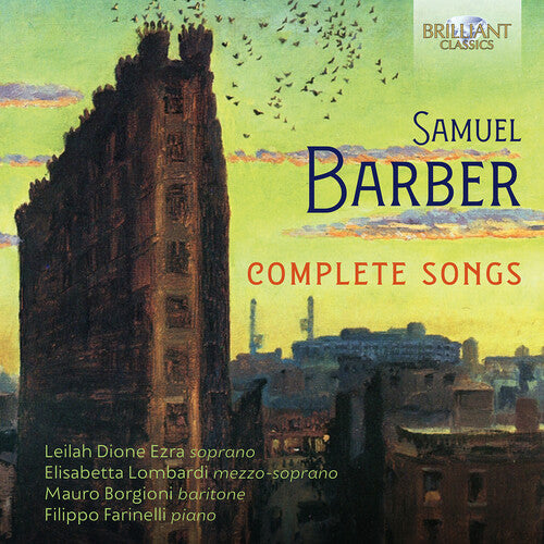 Barber / Ezra / Lombardi - Complete Songs - Music CD