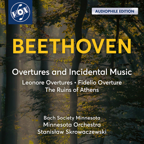 Beethoven / Minnesota Orchestra - Overtures & Incidental Music - Music CD