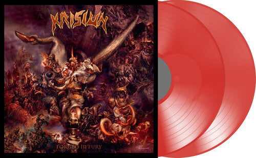 Krisiun - Forged In Fury - Red - Vinyl Record