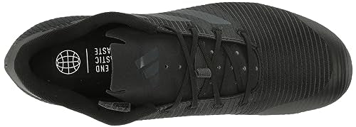adidas Unisex The Road Sneaker, Black/White/Carbon, 5.5 US Men