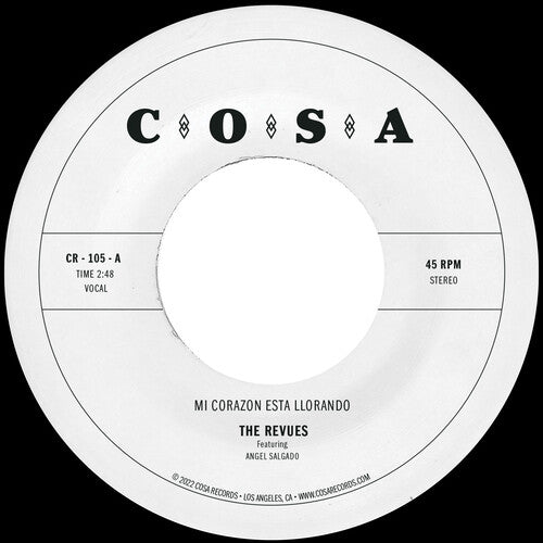 Revues - Mi Corazon Esta Llorando - Opaque Natural - Vinyl Record