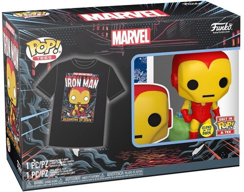 Funko Pop!&tee: - Marvel- Holiday Iron Man(gw)- Xs - Collectibles