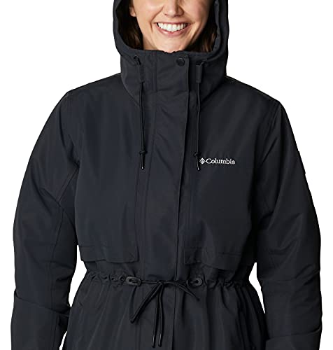 Columbia Women's Drop Ridge Interchange Jacket, Black, Large