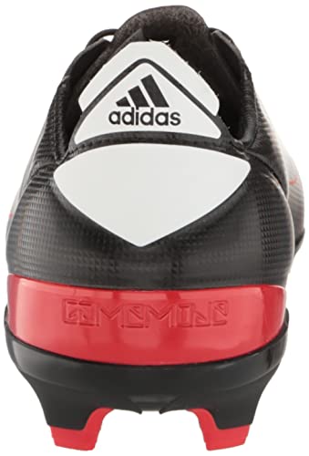 adidas Gamemode Syn Firm Ground Soccer Shoe, Black/White/Black, 11 US Unisex Little Kid