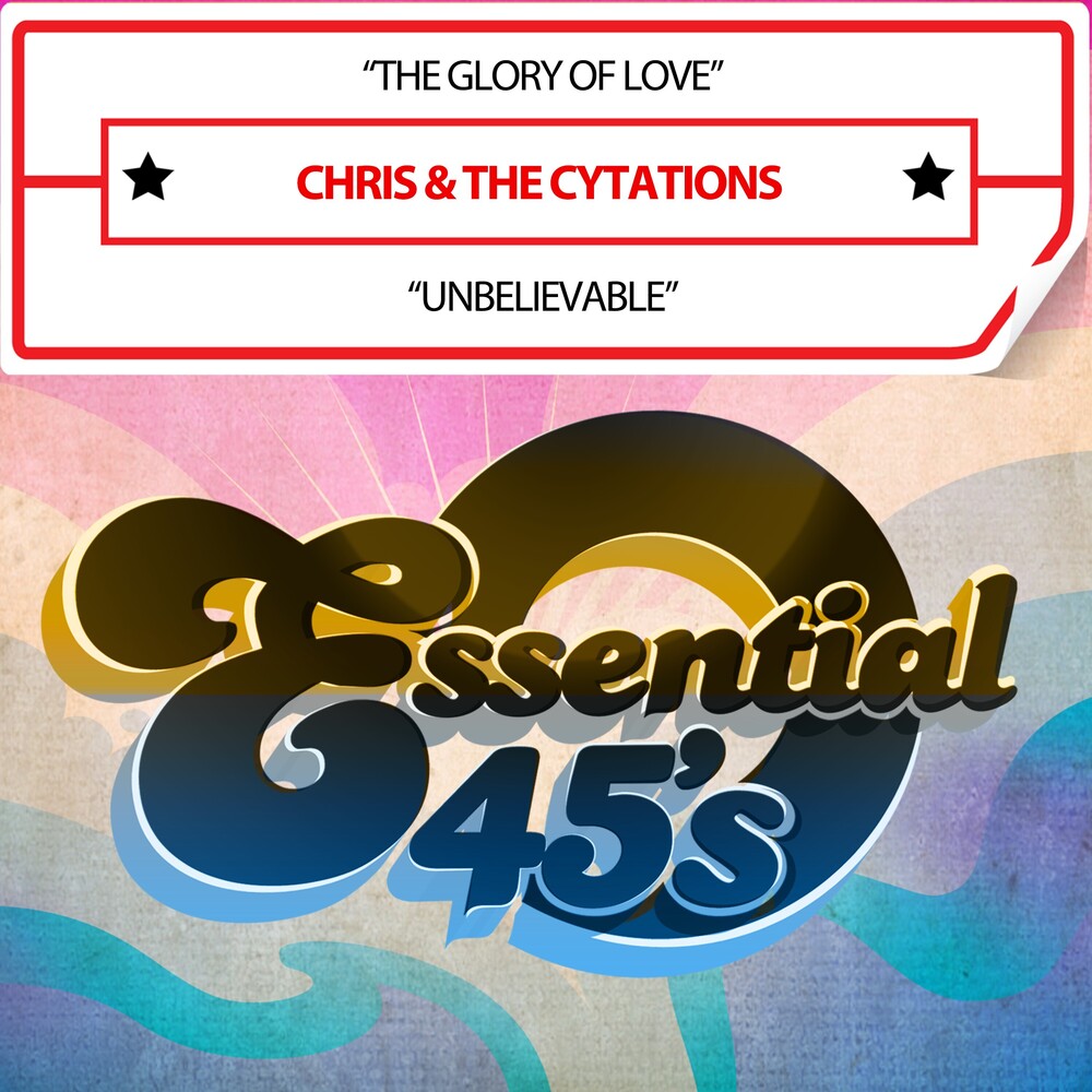 Chris & the Cytations - TheGloryOfLove/Unbelievable(Digital45) Music CD