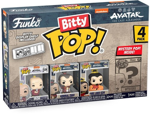 Funko Bitty Pop!: - Avatar: The Last Airbender - Iroh 4pk - Collectibles