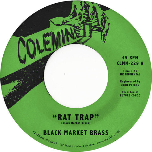 Black Market Brass - Rat Trap / Chop Bop - Purple Swirl - Vinyl Record