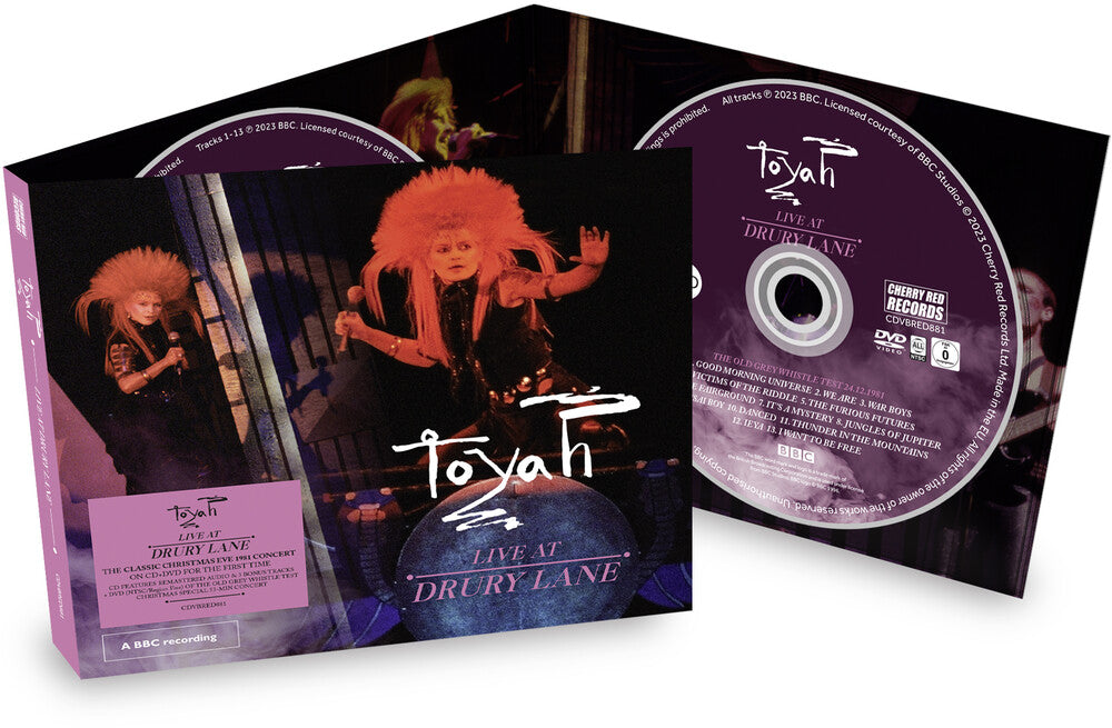 Toyah - Live At Drury Lane (W/Dvd) (Ntr0) (Uk) Music CD