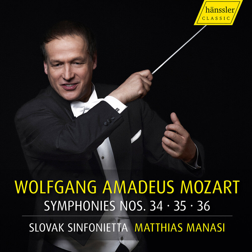 Mozart / Slovak Sinfonietta - Symphonies Nos. 34, 35 & 36 Music CD