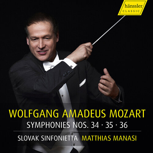 Mozart / Slovak Sinfonietta - Symphonies Nos. 34, 35 & 36 - Music CD