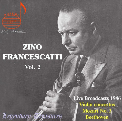 Francescatti / Balsam / Cluytens - Legendary Treasures: Zino Francescatti 2 - Music CD