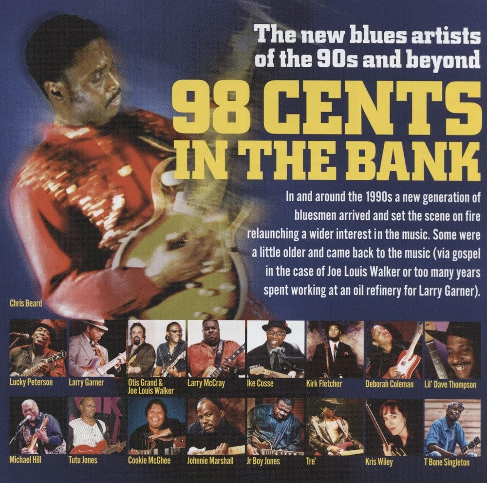 98 Cents In The Bank: The New Blues Artists / Var - 98 Cents In The Bank: The New Blues Artists / Var Music CD