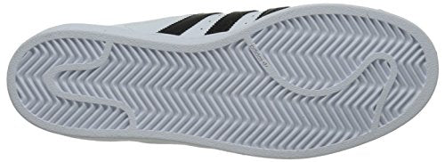adidas Originals womens Superstar Sneaker, White/Black/White, 9.5 US
