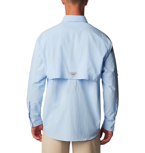 Columbia Men’s PFG Bahama™ II Long Sleeve Shirt, Sail, XL