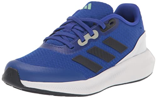 adidas unisex-child Run Falcon 3 Lucid Blue/Ink/White 4.5