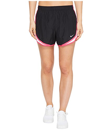 Nike Women's Dry Tempo Short, Black/White/Vivid Pink, Medium