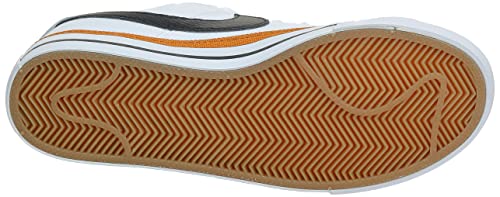 NIKE Women's Court Legacy Sneaker, White/Desert Ochre/Team Orange/Black, 6