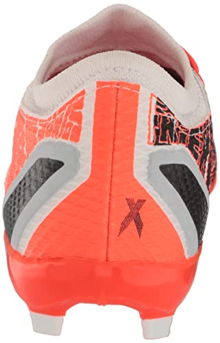 adidas Unisex X Speedportal Messi.3 Firm Ground Soccer Shoe, FTWR White/Core Black/Solar Red, 7 US Men