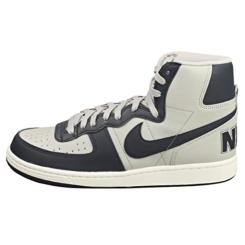Nike mens Terminator High Shoes, Granite/Dark Obsidian-sail, 11