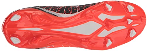 adidas Unisex X Speedportal Messi.3 Firm Ground Soccer Shoe, FTWR White/Core Black/Solar Red, 7 US Men