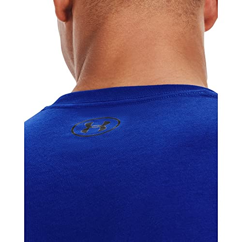 Under Armour Mens Boxed Sportstyle Short-sleeve T-shirt , Royal (400)/Graphite , X-Large