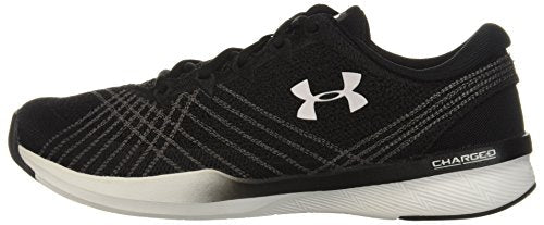 Under Armour Women's Threadborne Push Training Shoe, Black (004)/Black, 8
