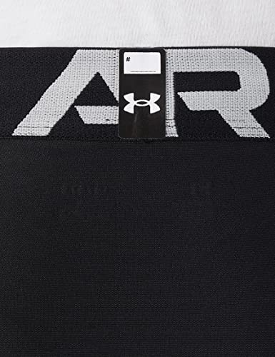 Under Armour Men's UA HeatGear ArmourPrint Leggings - 1370413-001 - Black/Halo Gray - S