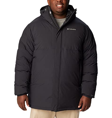 Columbia Men's Aldercrest Down Parka, Black, Large