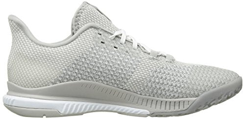adidas Women's Crazyflight Bounce 2 Volleyball Shoe, White/Silver Metallic/Grey, 7.5 M US