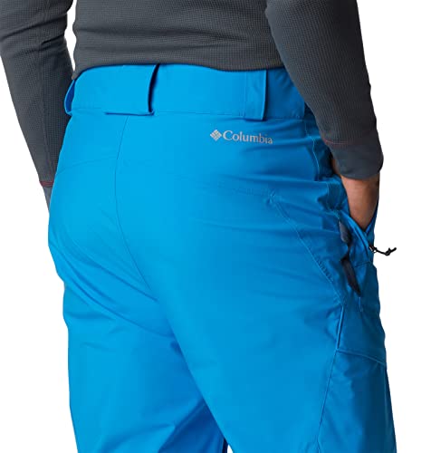 Columbia Men's Powder Stash Pant, Compass Blue, X-Large x Long