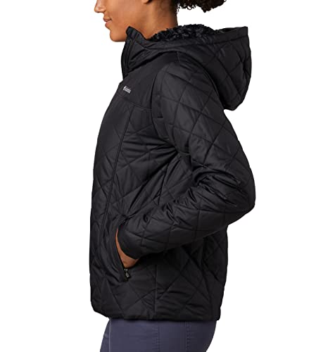 Columbia Women's Copper Crest Hooded Jacket, Black, X-Small