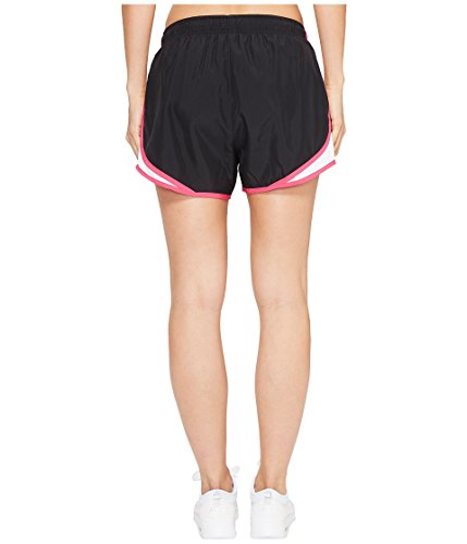 Nike Women's Dry Tempo Short, Black/White/Vivid Pink, Medium