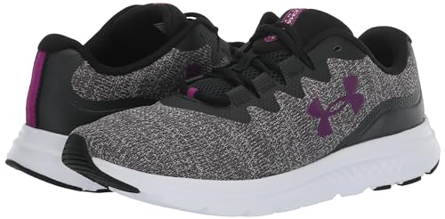 Under Armour Women's Charged Impulse 3 Knit Running Shoe, (102) Mod Gray/Blizzard/White, 9