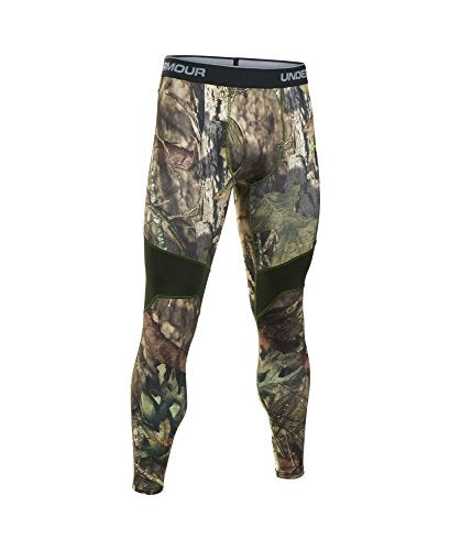 Under Armour Men's ColdGear Armour Scent Control Leggings, Break Up C/Velocity, XXX-Large