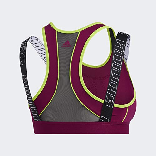 adidas Women's Don't Rest Sport Hack Bra, Power Berry, XL