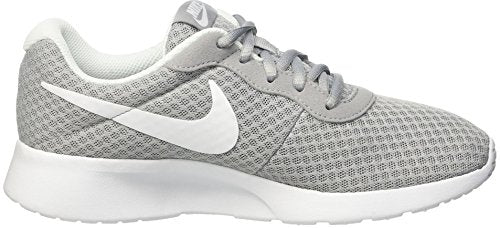 NIKE Women's Tanjun Wolf Grey/White Size 6 B(M) US