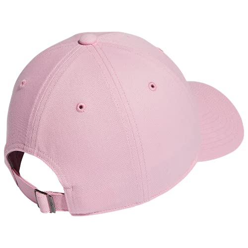adidas Unisex Kids-Boy's/Girl's Relaxed Adjustable Fit Cap, True Pink/White, One Size
