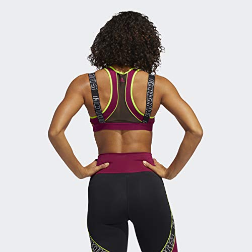 adidas Women's Don't Rest Sport Hack Bra, Power Berry, XL