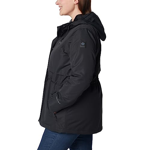 Columbia Women's Drop Ridge Interchange Jacket, Black, Large